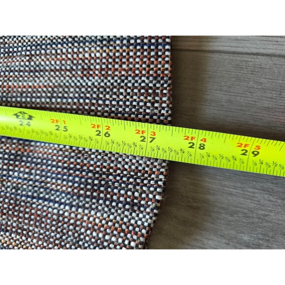 Christian Dior Womens Tweed Blazer Jacket Single Button Multicolor Size 8 - Picture 7 of 8